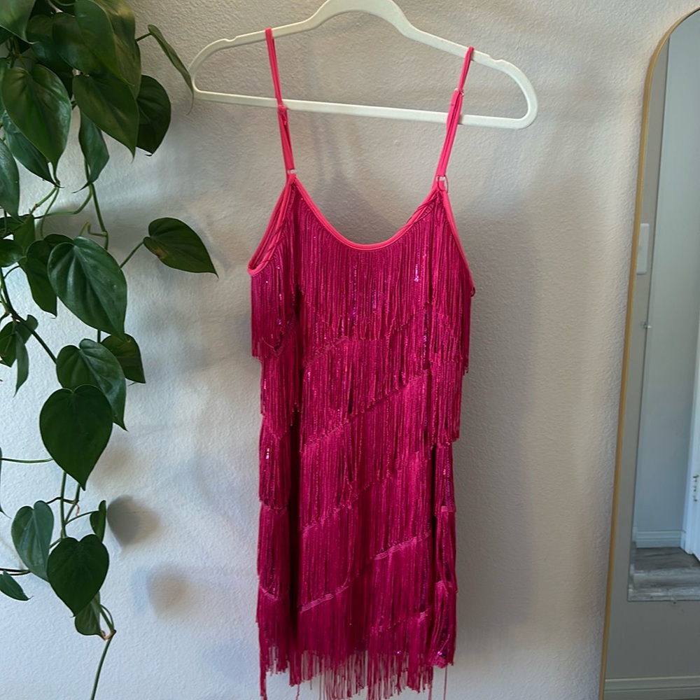 Pink gatsby dress